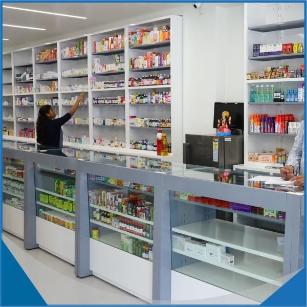 Pharmacy shop Counter